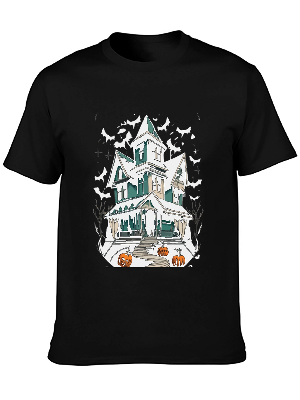 Haunted House Halloween T-Shirt