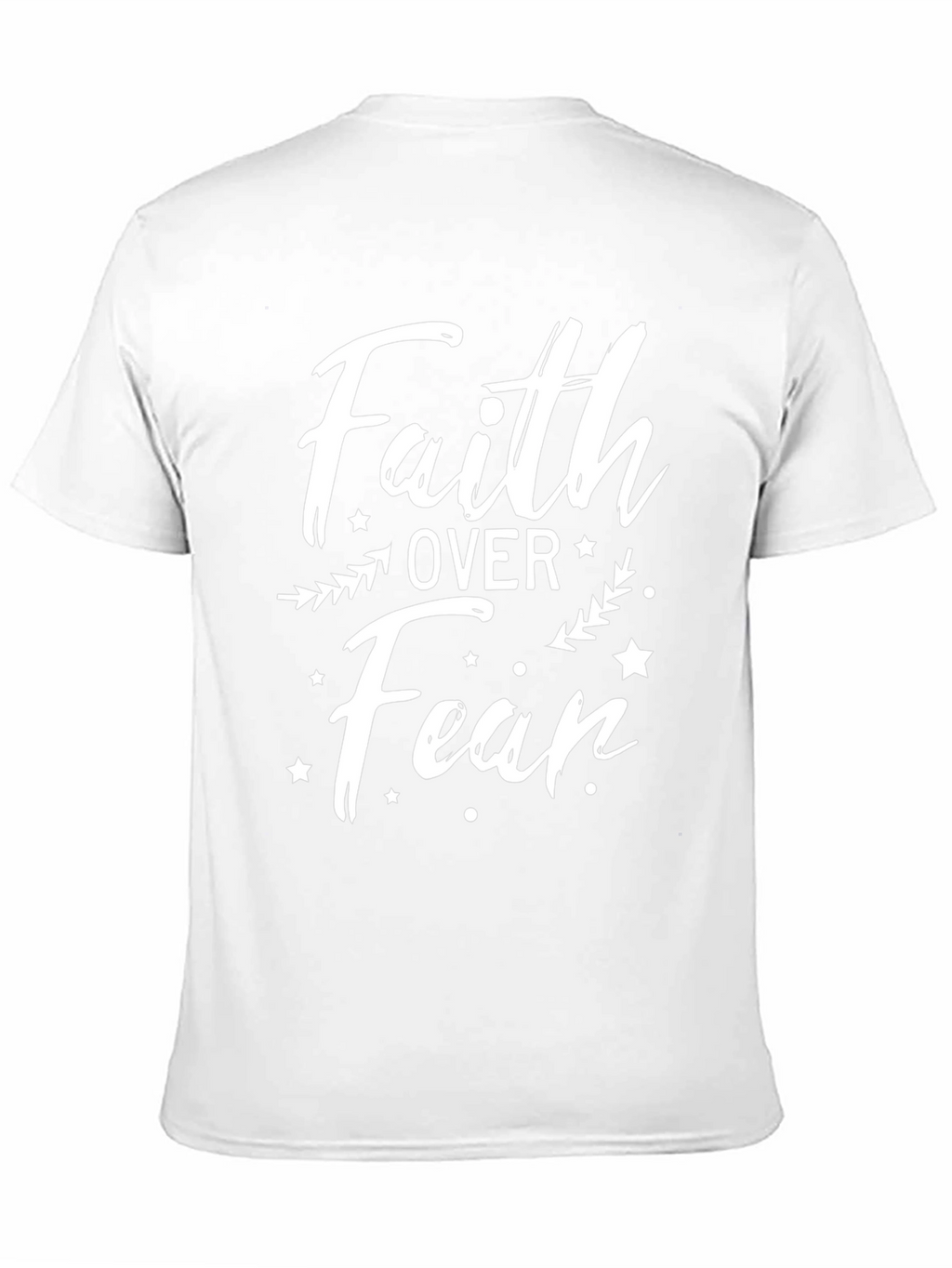 Faith Over Fear Graphic Tee - Black