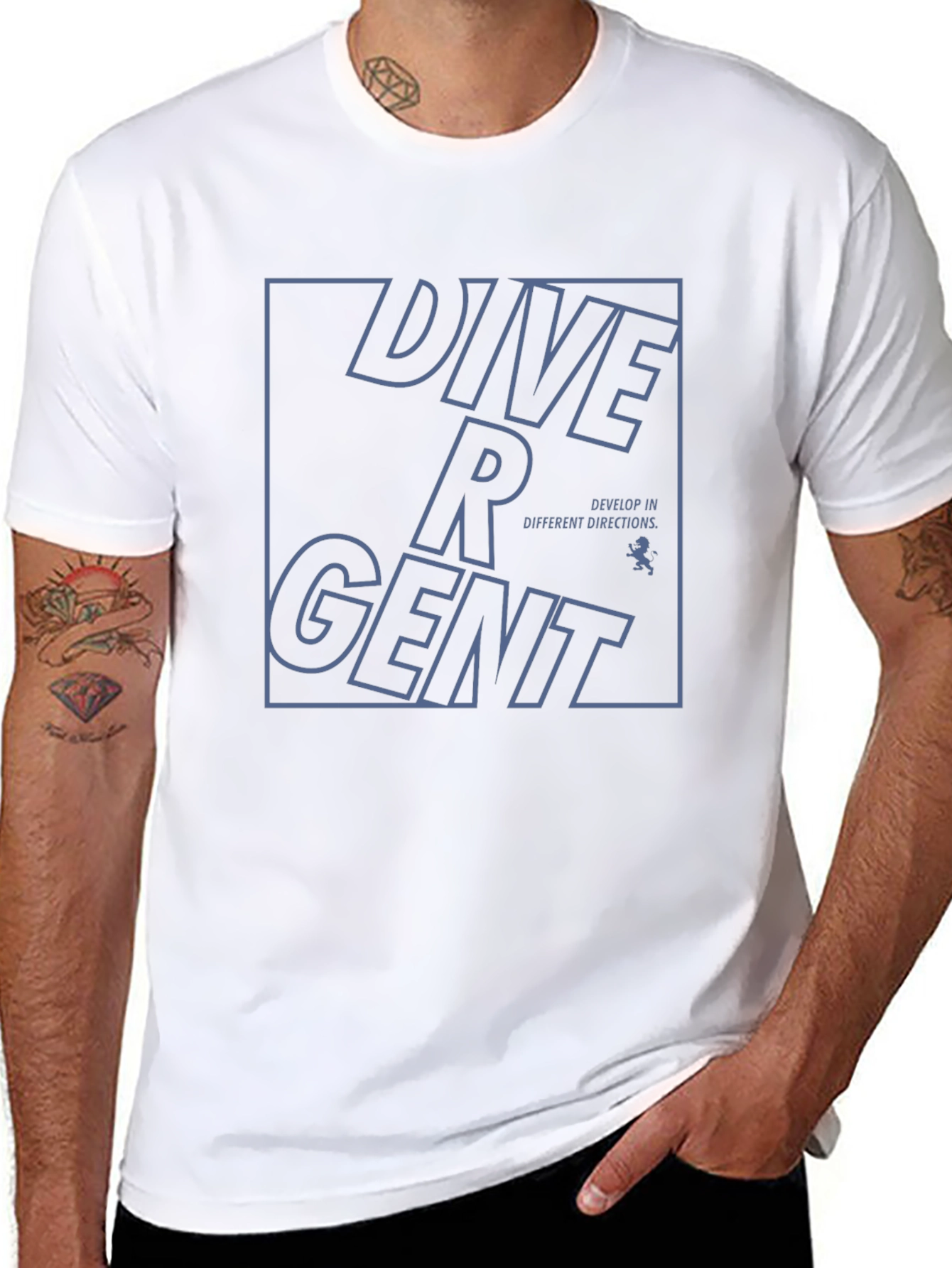 Divergent T-Shirt - Develop in Different Directions