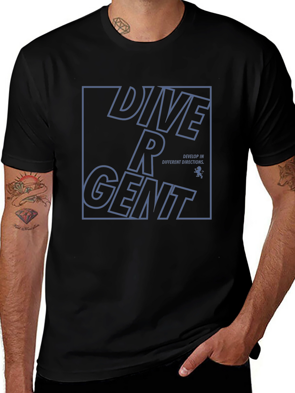 Divergent T-Shirt - Develop in Different Directions