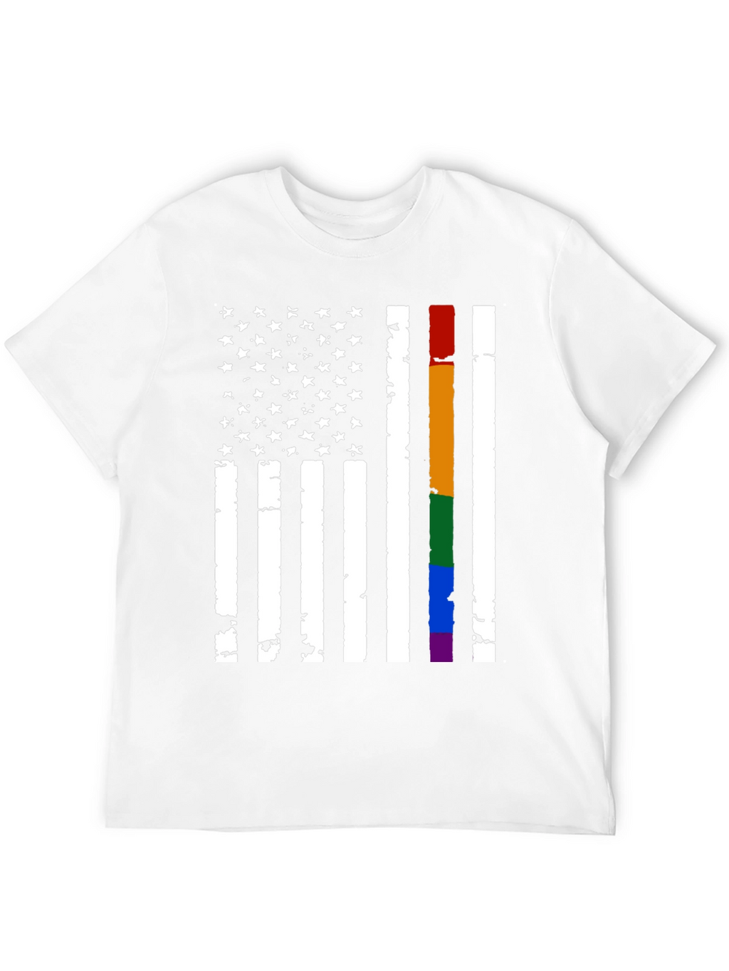 LGBT Pride American Flag T-Shirt