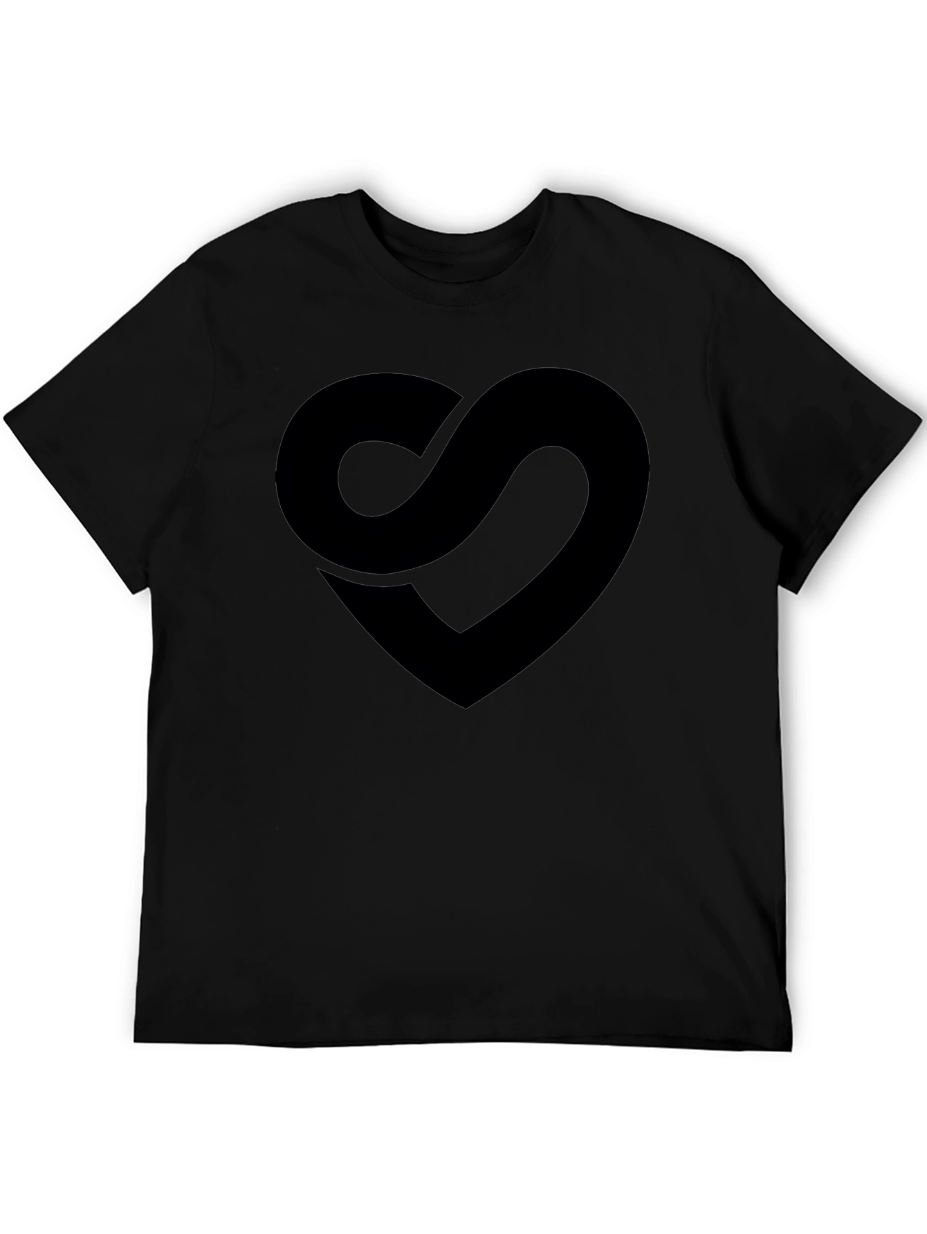 Heart S Graphic T-Shirt - Modern Minimalist Design