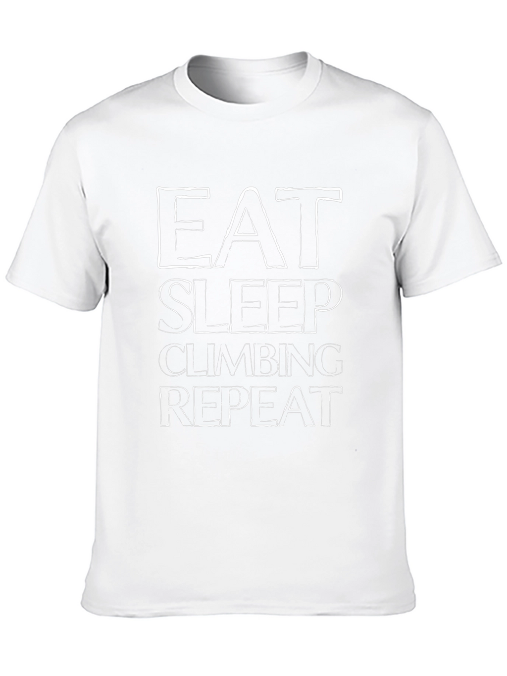 Eat Sleep Climbing Repeat - Funny Climber T-Shirt