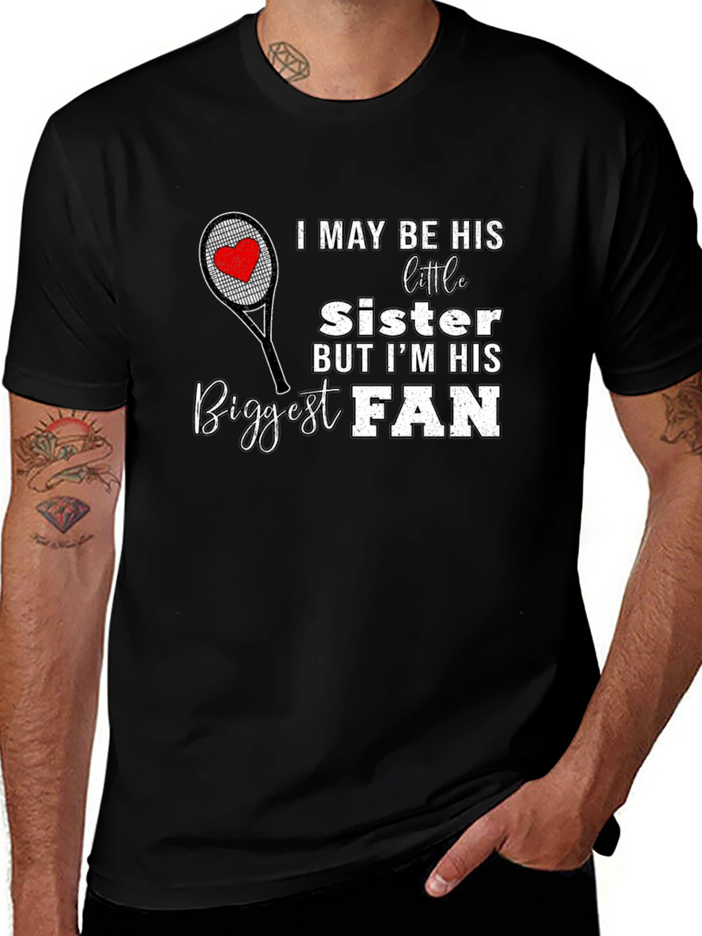 Biggest Fan Sister T-Shirt