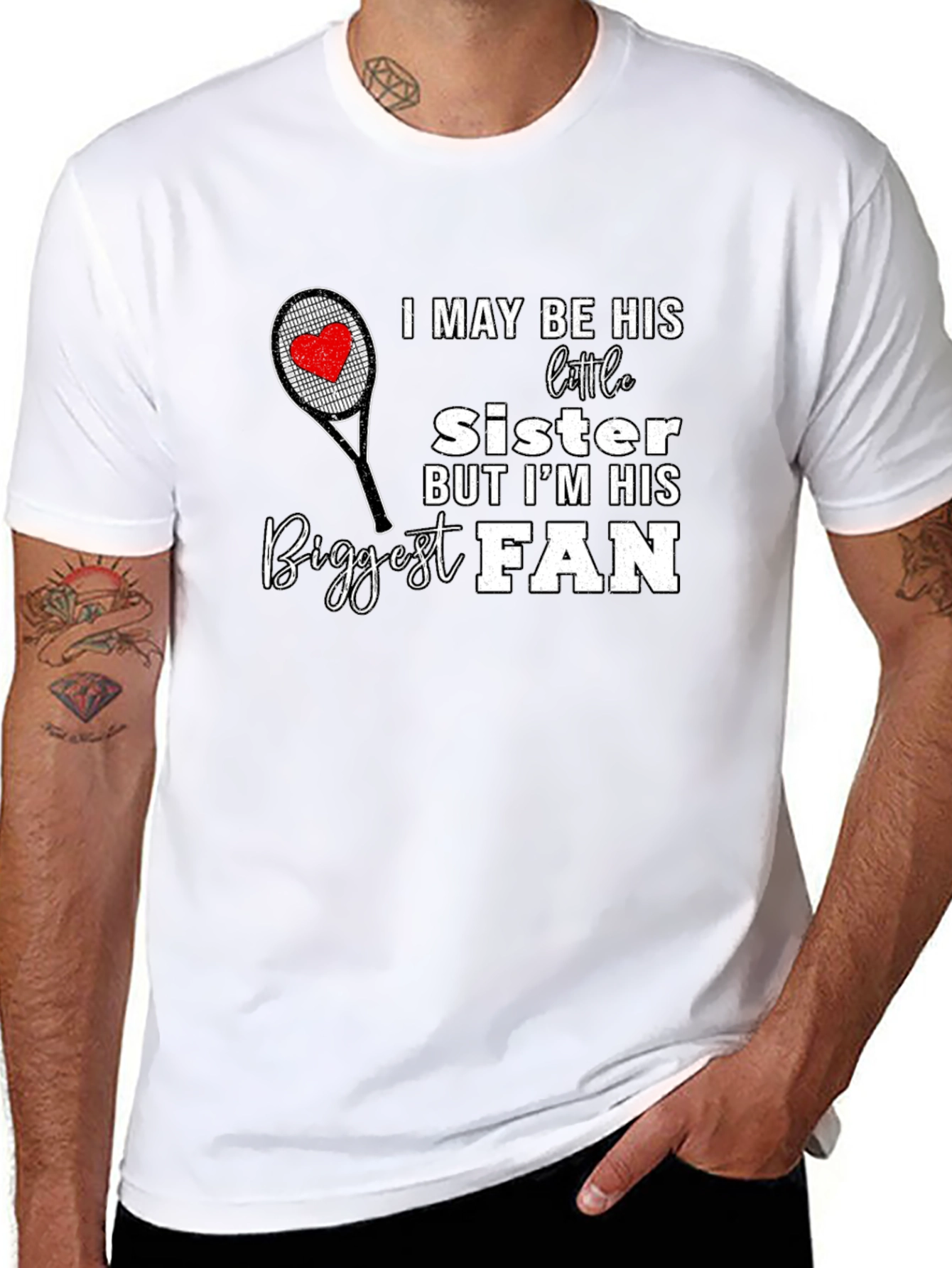 Biggest Fan Sister T-Shirt