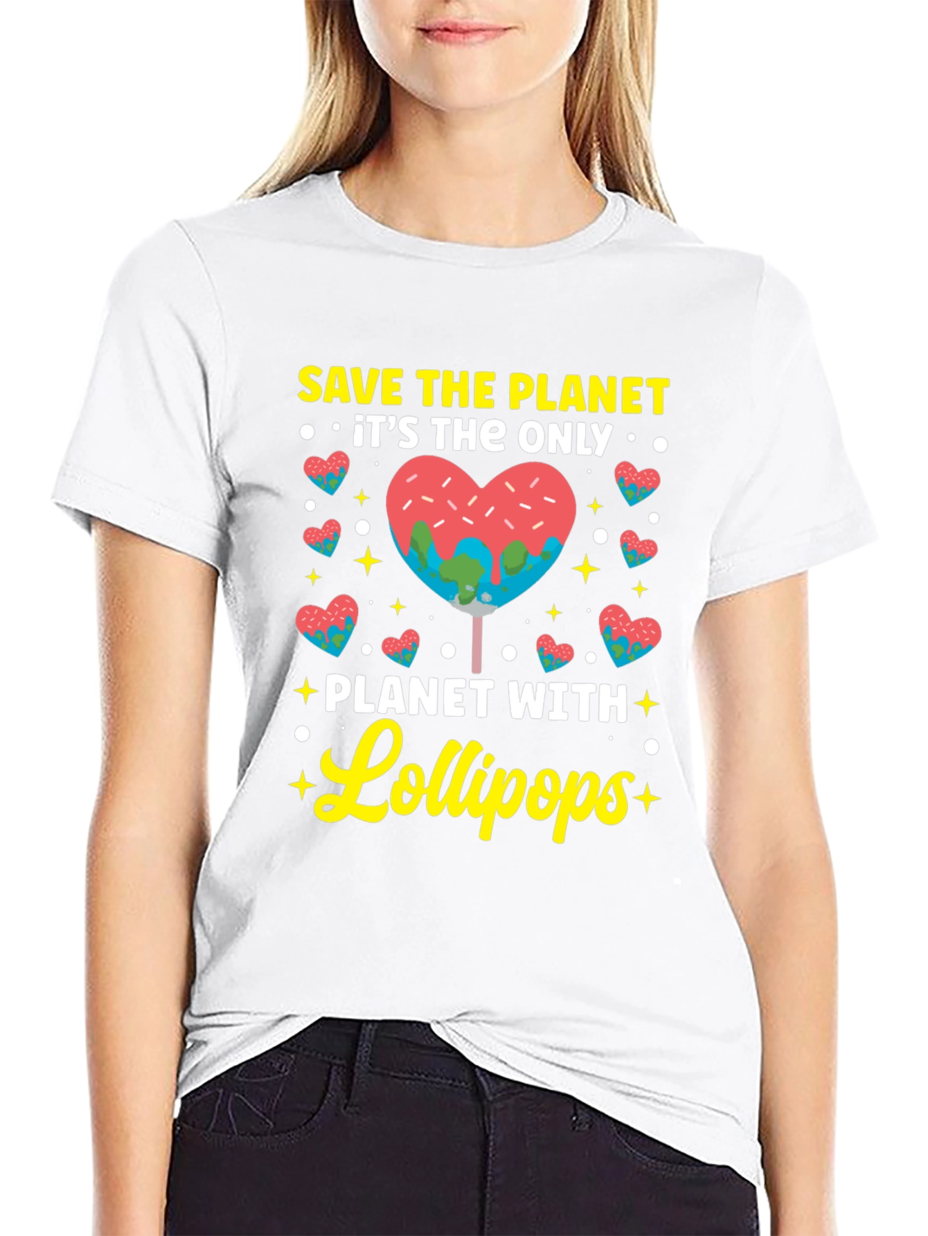 Save The Planet Lollipop T-Shirt