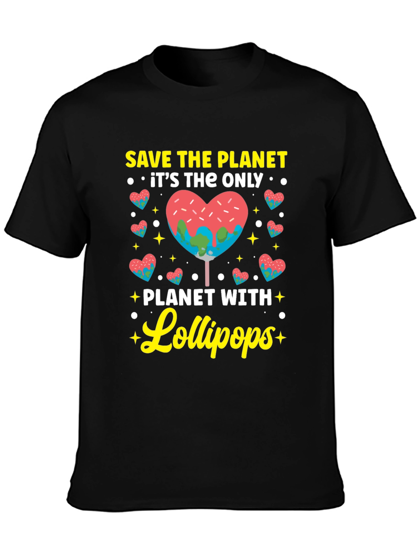 Save The Planet Lollipop T-Shirt