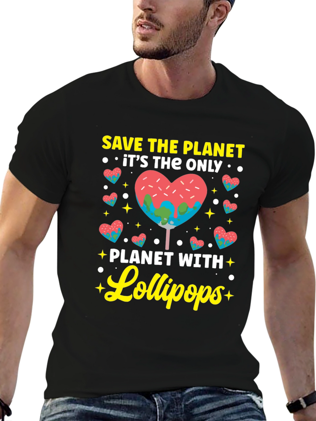 Save The Planet Lollipop T-Shirt