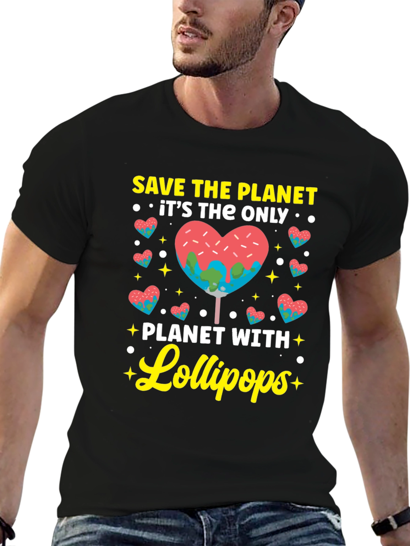 Save The Planet Lollipop T-Shirt