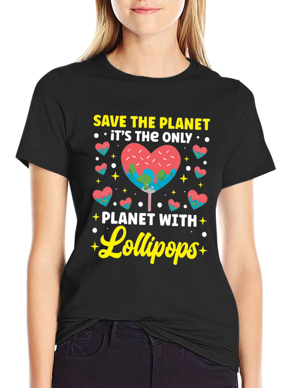 Save The Planet Lollipop T-Shirt
