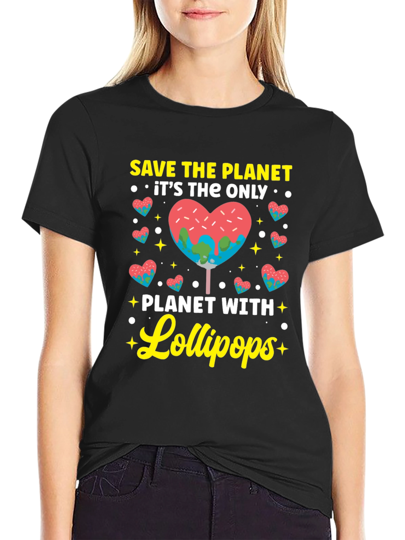 Save The Planet Lollipop T-Shirt