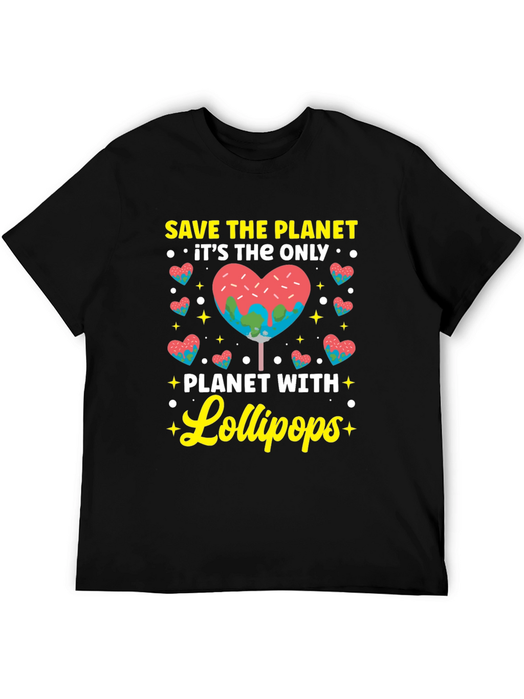 Save The Planet Lollipop T-Shirt