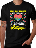Save The Planet Lollipop T-Shirt