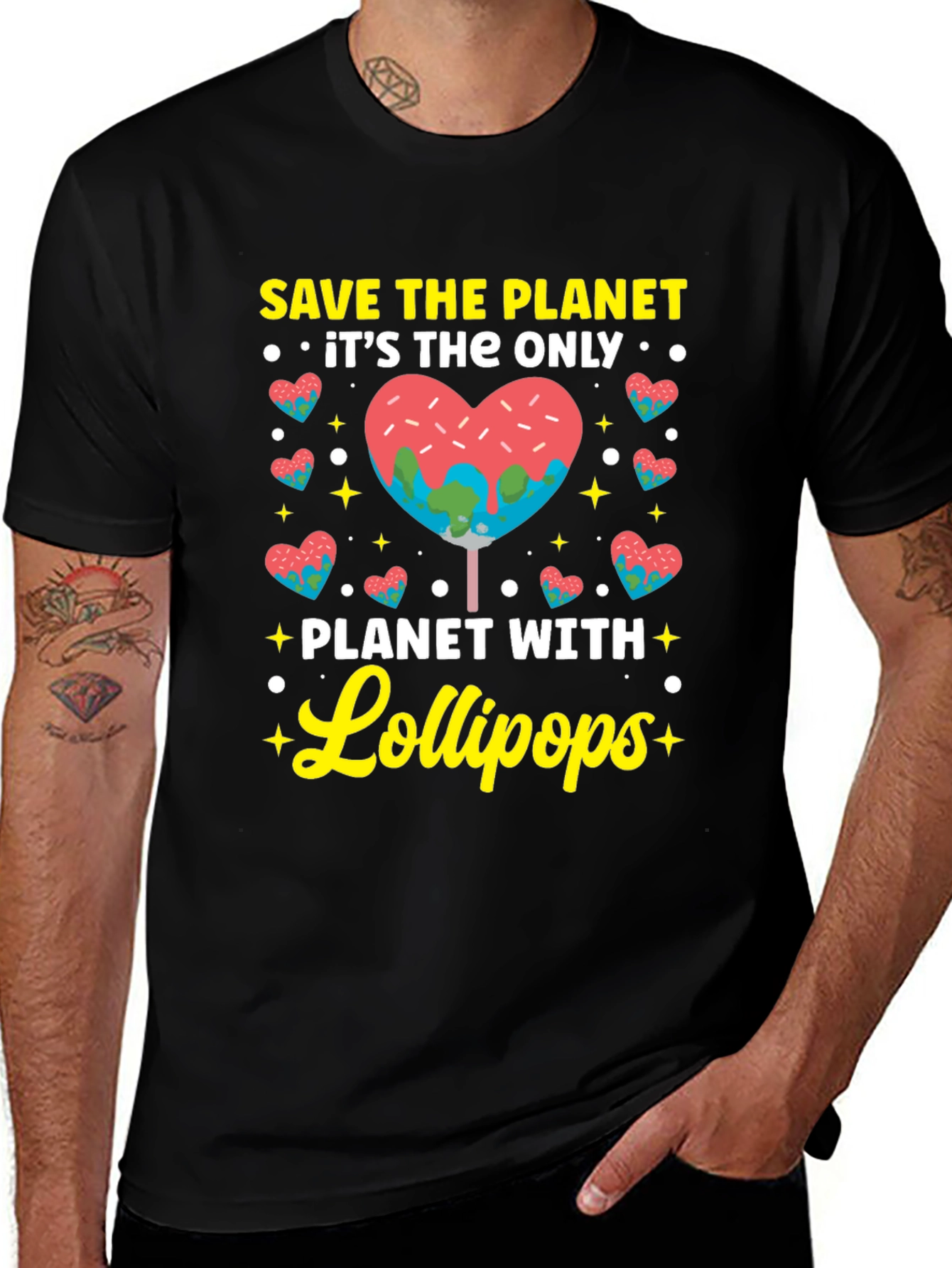 Save The Planet Lollipop T-Shirt