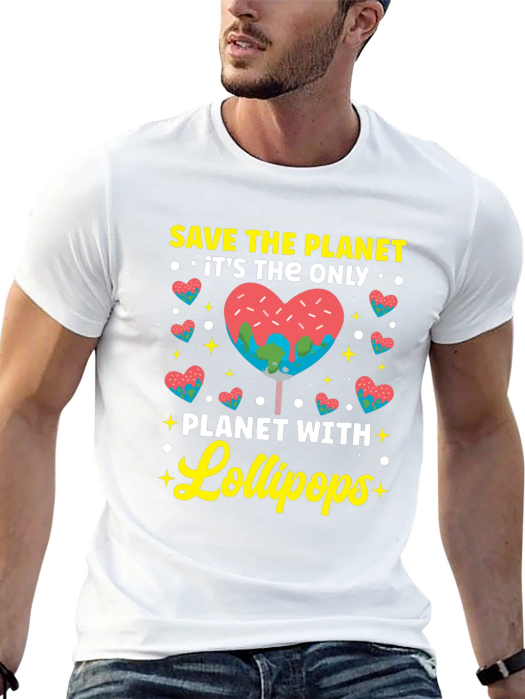 Save The Planet Lollipop T-Shirt