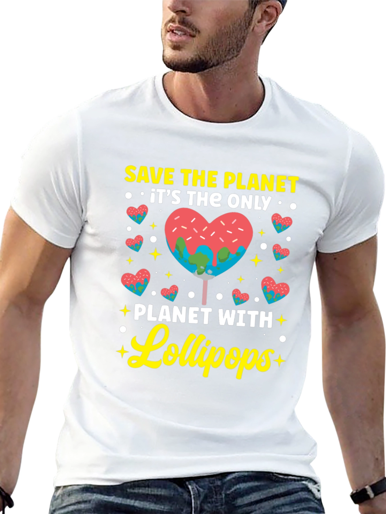 Save The Planet Lollipop T-Shirt