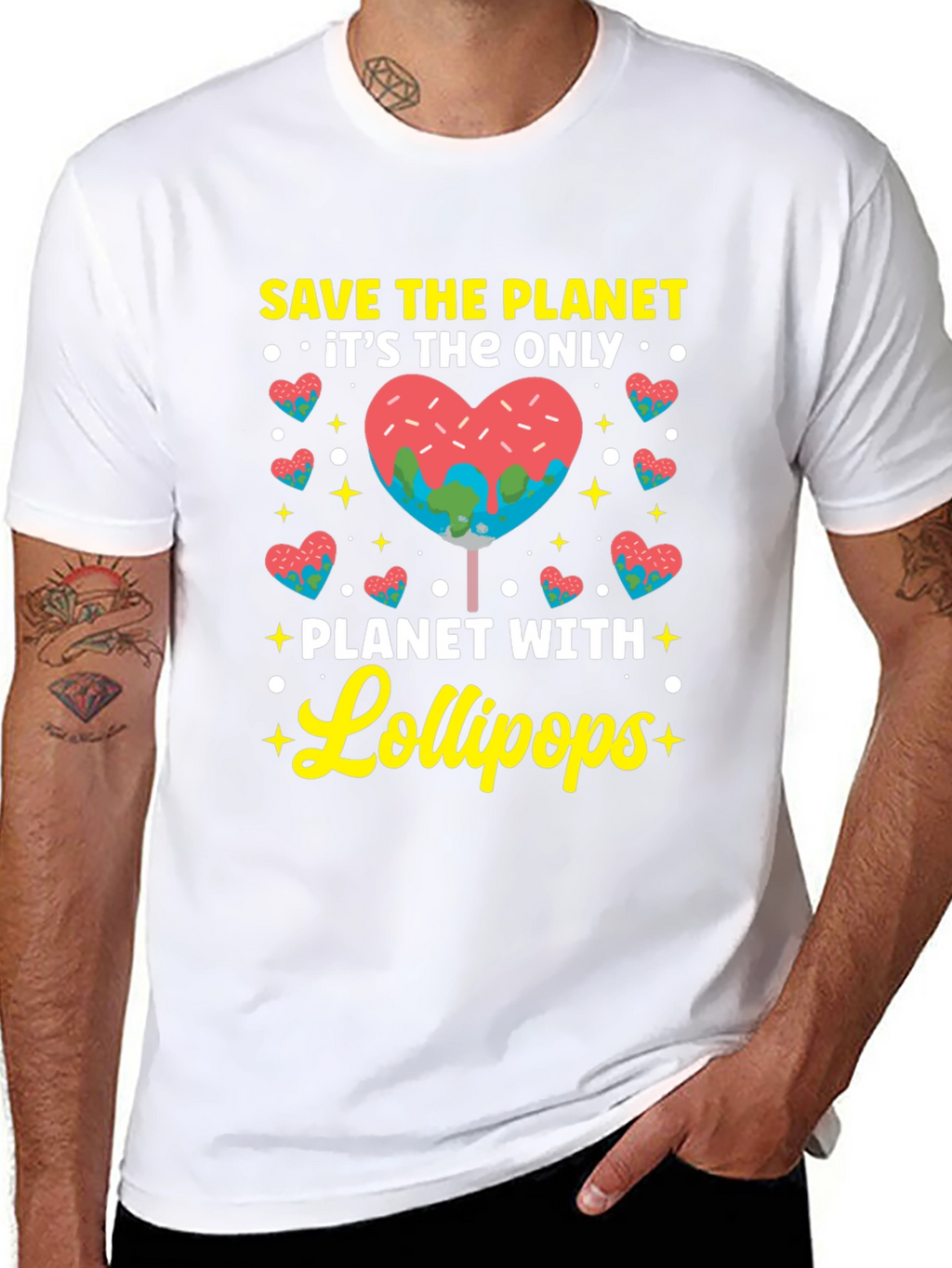 Save The Planet Lollipop T-Shirt