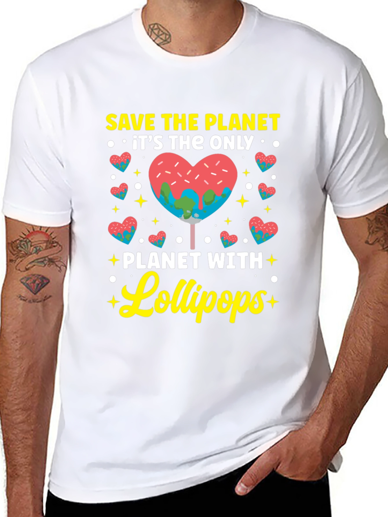 Save The Planet Lollipop T-Shirt