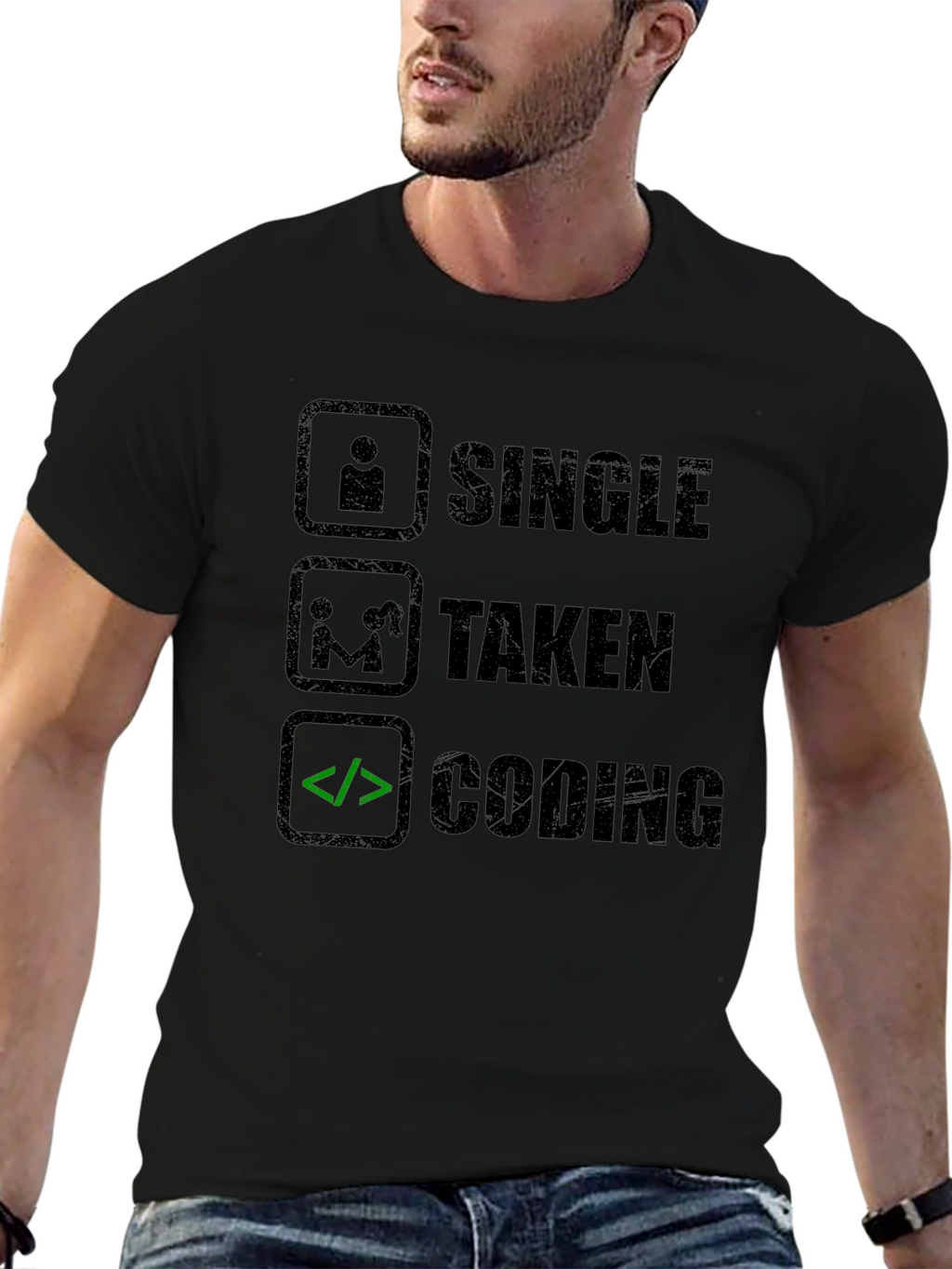 Coding Relationship Status T-Shirt - Programmer Humor