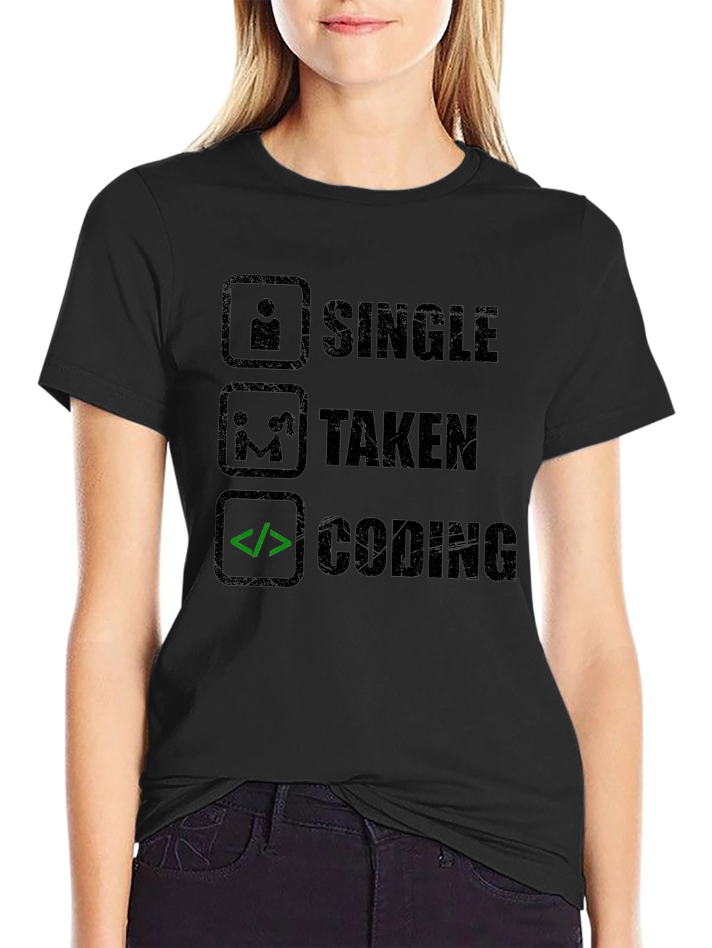 Coding Relationship Status T-Shirt - Programmer Humor