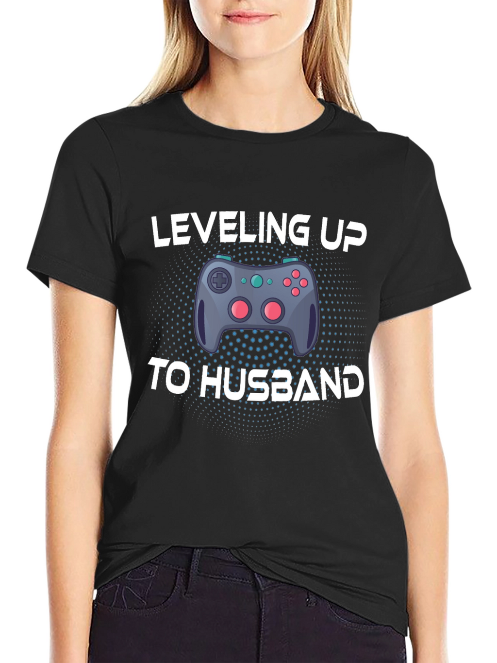 Leveling Up to Husband Gaming T-Shirt