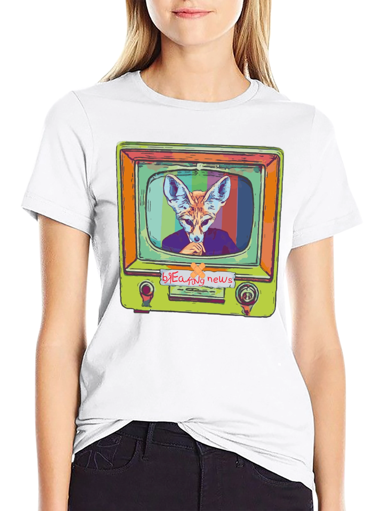 Fox News T-Shirt - Mens Black Graphic Tee