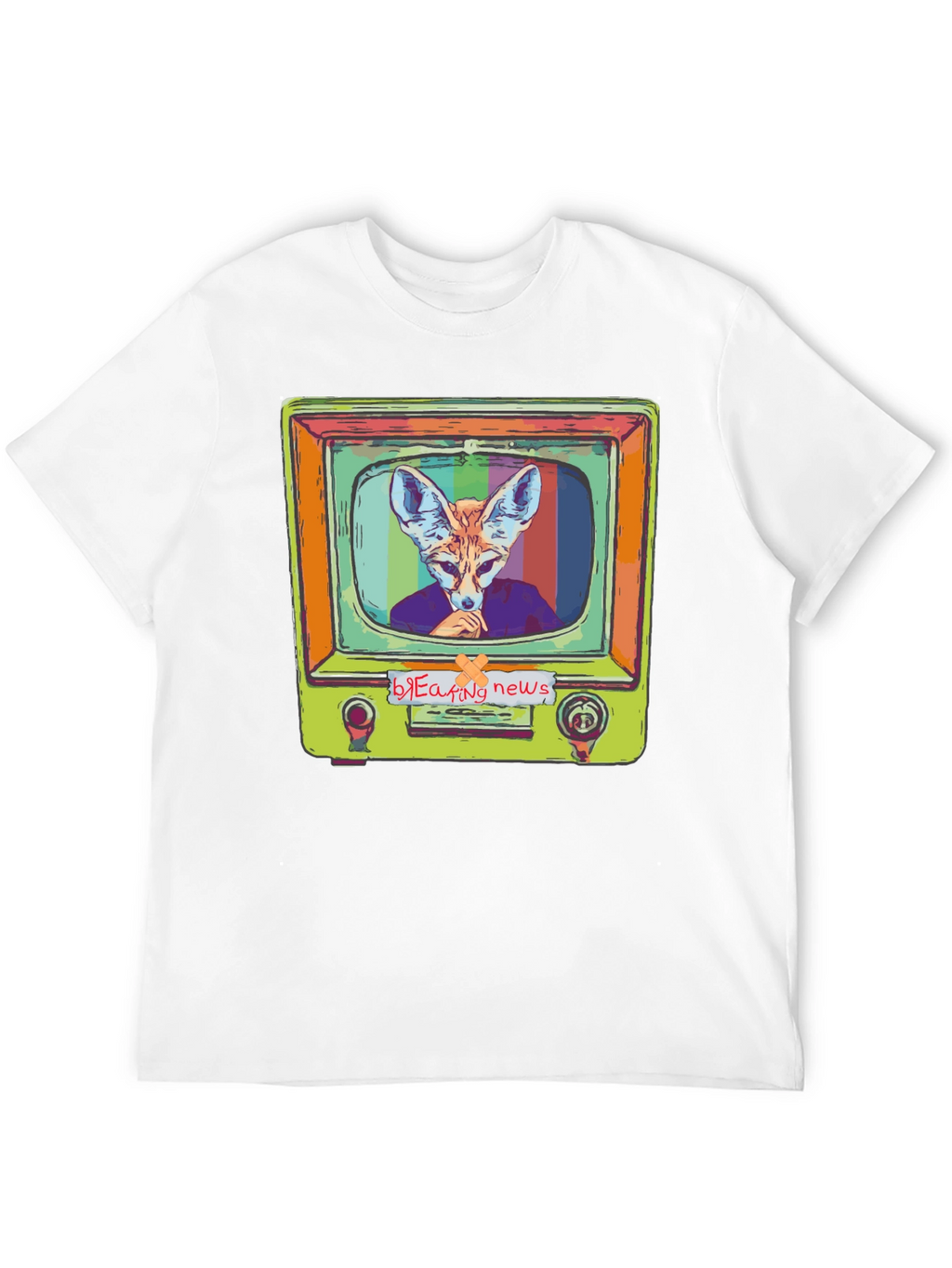 Fox News T-Shirt - Mens Black Graphic Tee