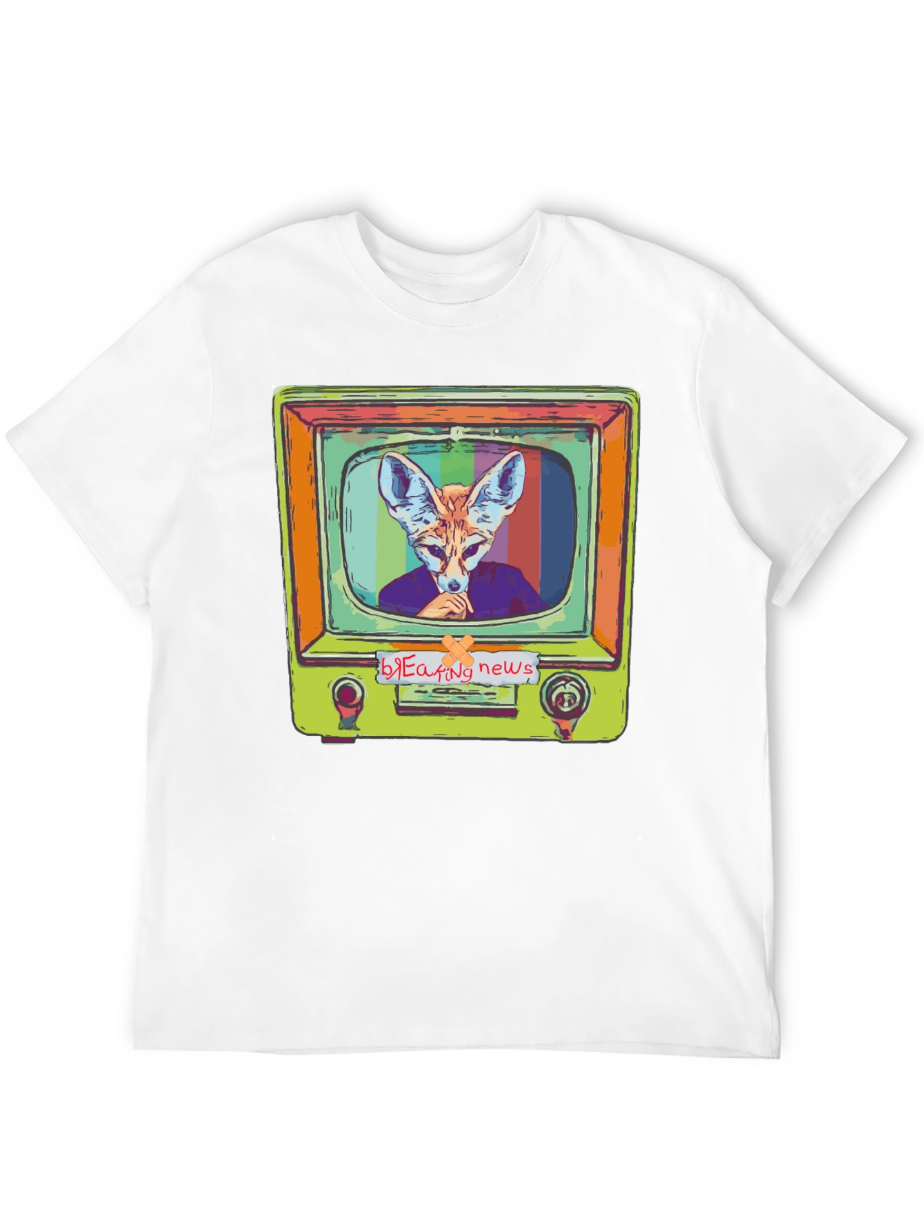 Fox News T-Shirt - Mens Black Graphic Tee