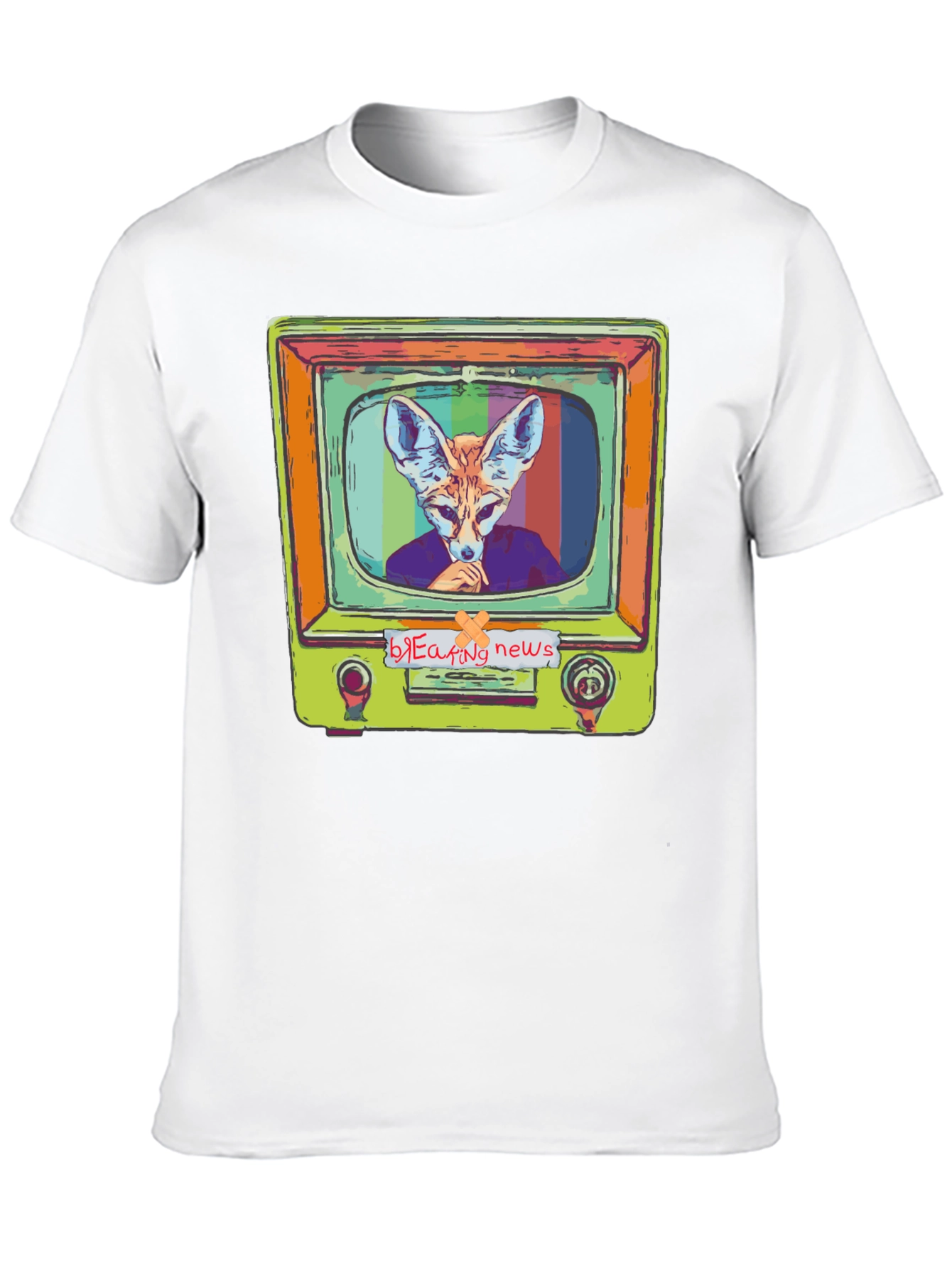Fox News T-Shirt - Mens Black Graphic Tee