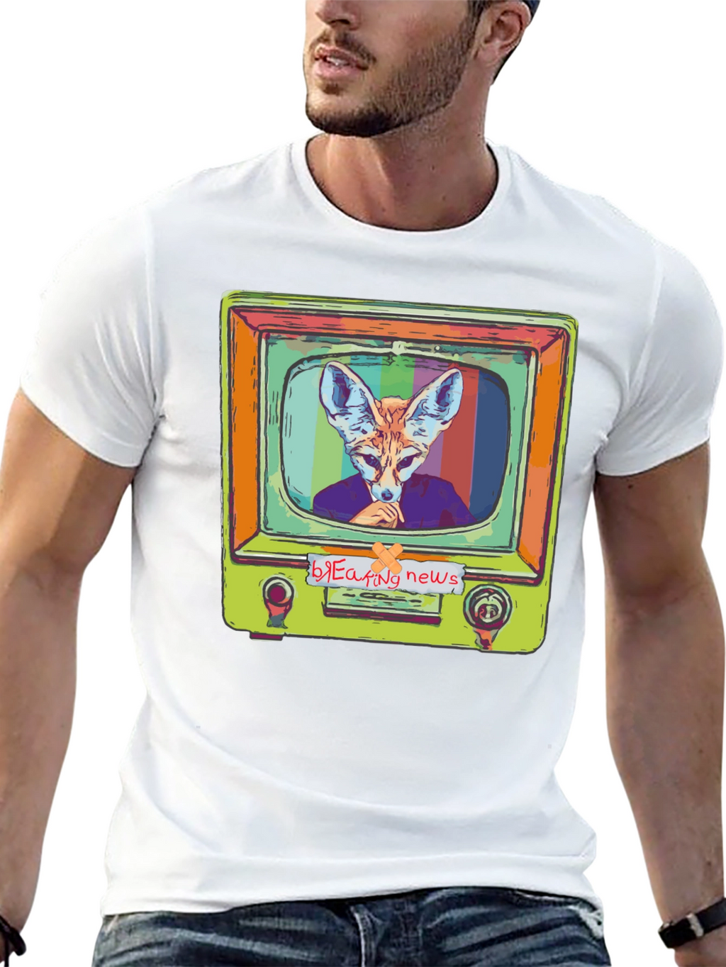 Fox News T-Shirt - Mens Black Graphic Tee