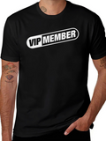 VIP Member Graphic Tee - Premium Cotton Comfort