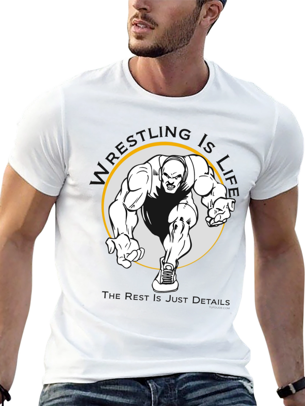 Motivational Bodybuilder Graphic T-Shirt