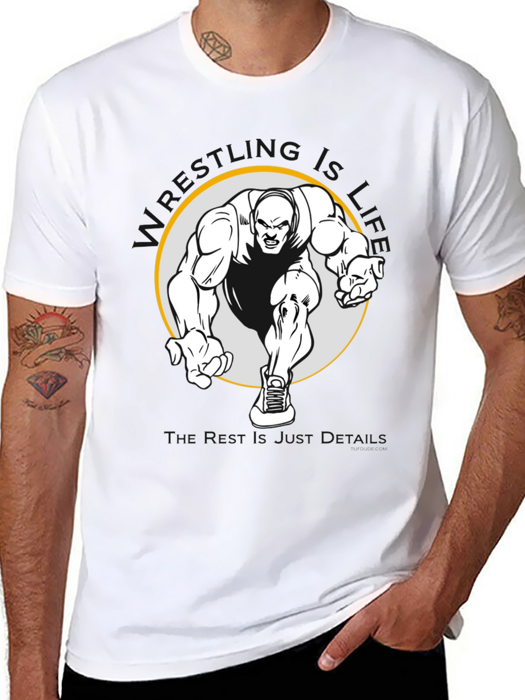 Motivational Bodybuilder Graphic T-Shirt