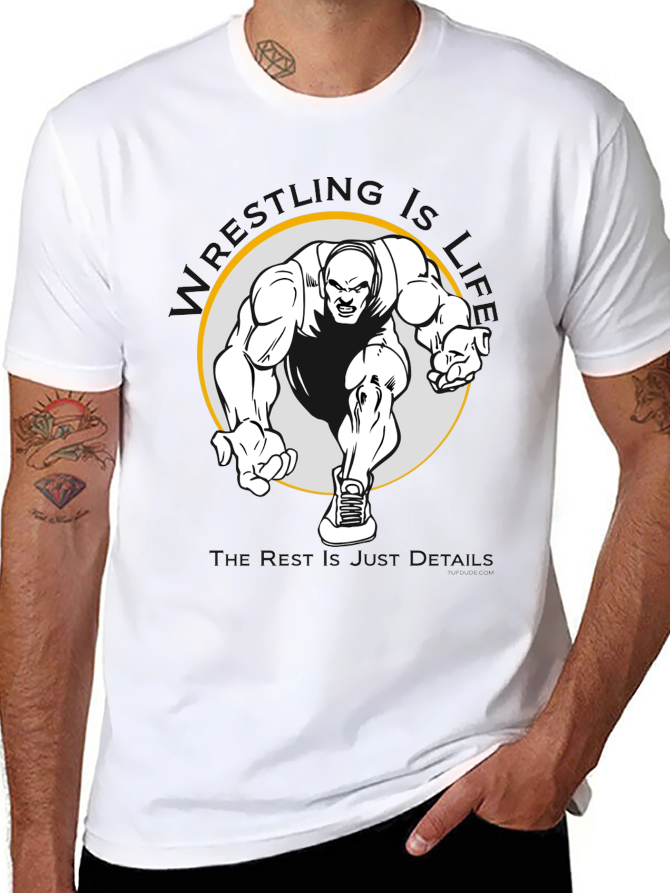 Motivational Bodybuilder Graphic T-Shirt