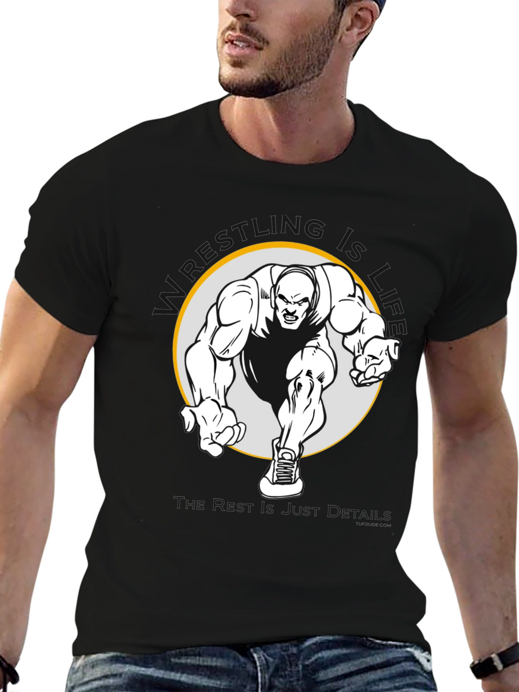 Motivational Bodybuilder Graphic T-Shirt