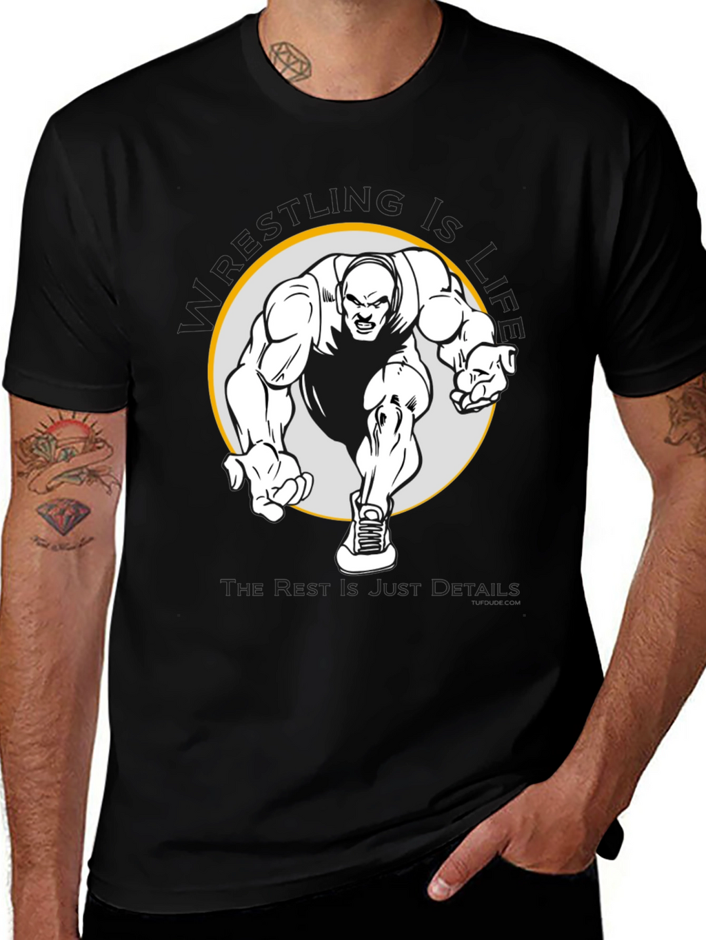Motivational Bodybuilder Graphic T-Shirt