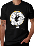 Motivational Bodybuilder Graphic T-Shirt