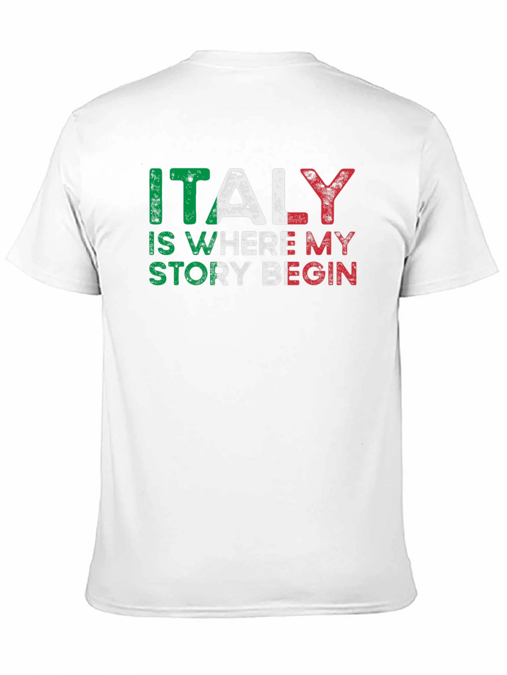 Italy Story Graphic Tee - Black