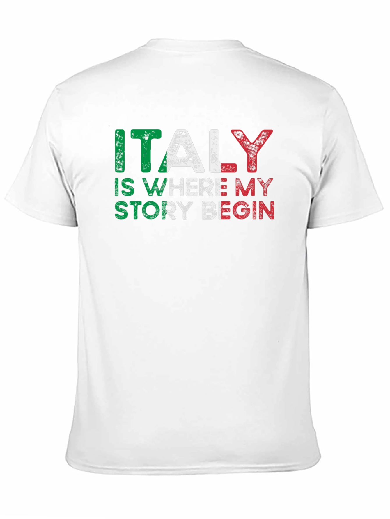 Italy Story Graphic Tee - Black