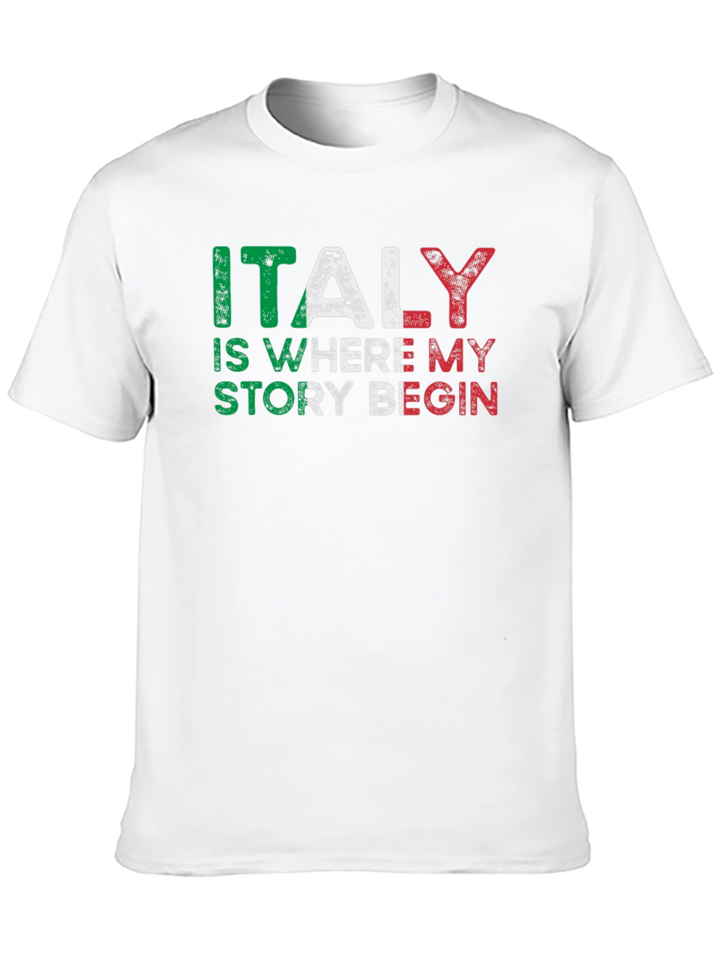 Italy Story Graphic Tee - Black