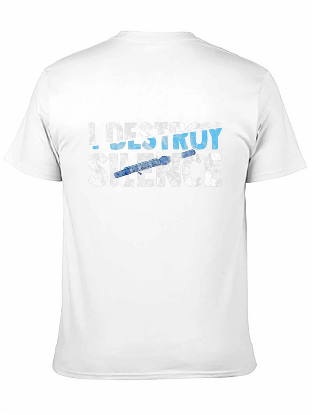 I Destroy Silence T-Shirt - Musician Gift Tee