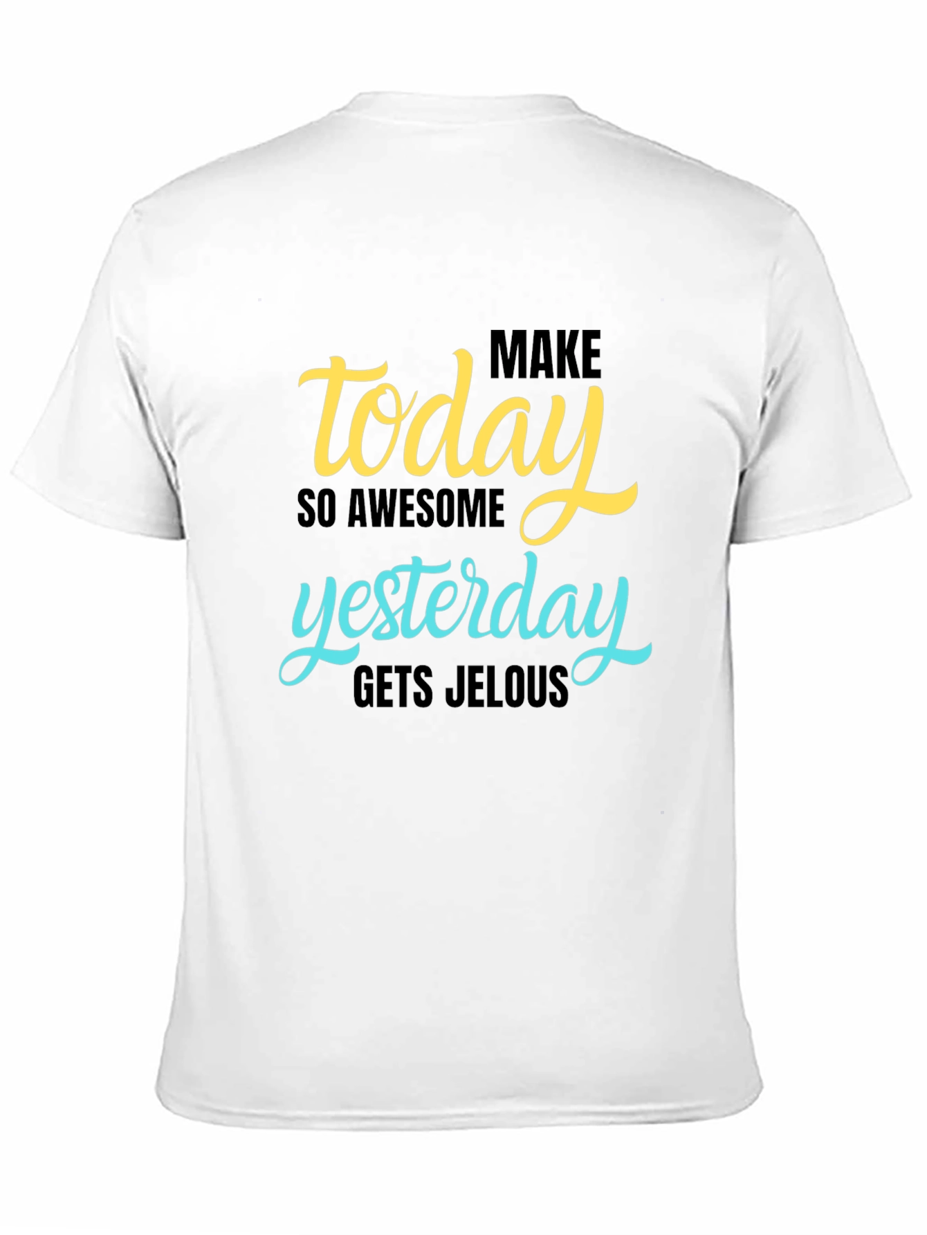 Awesome Today Graphic Tee - Black