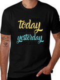 Awesome Today Graphic Tee - Black