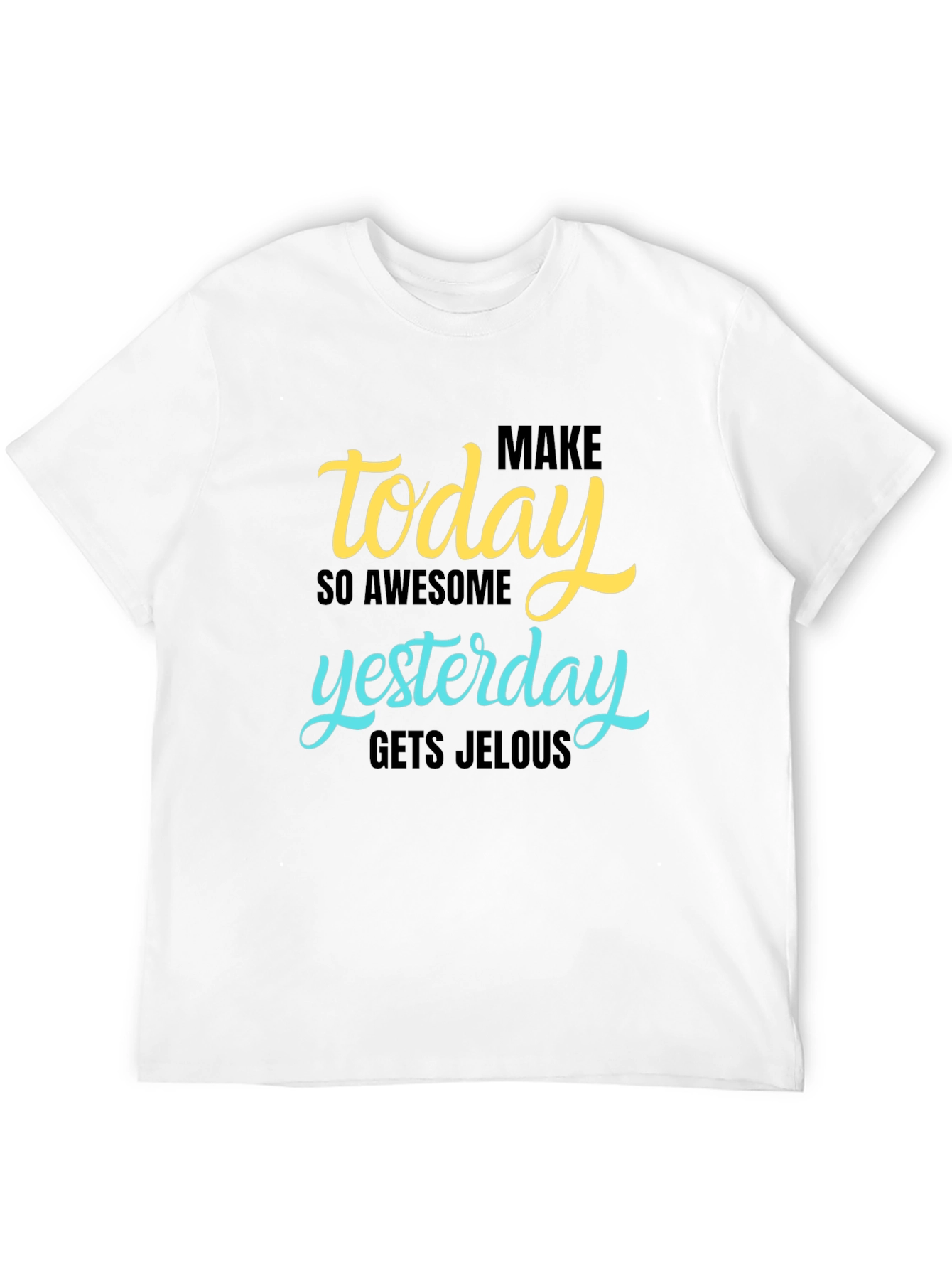 Awesome Today Graphic Tee - Black