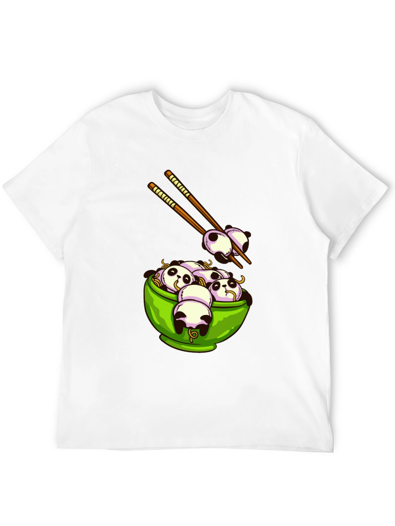 Panda Ramen Graphic T-Shirt