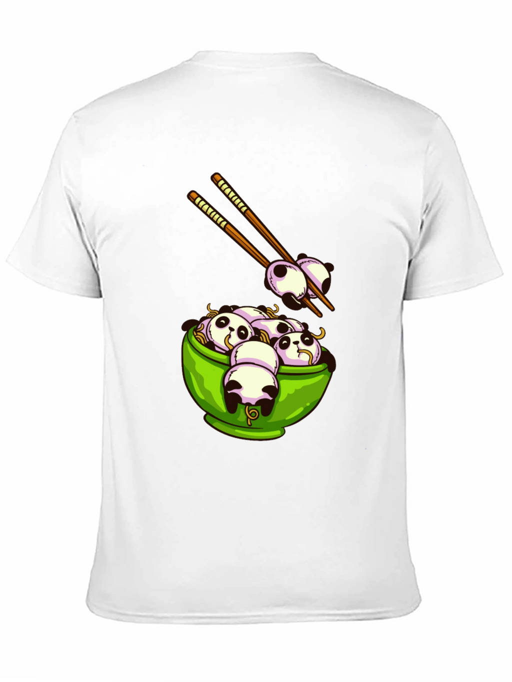 Panda Ramen Graphic T-Shirt