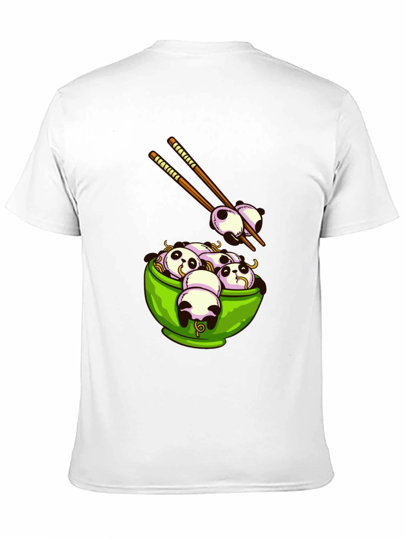 Panda Ramen Graphic T-Shirt