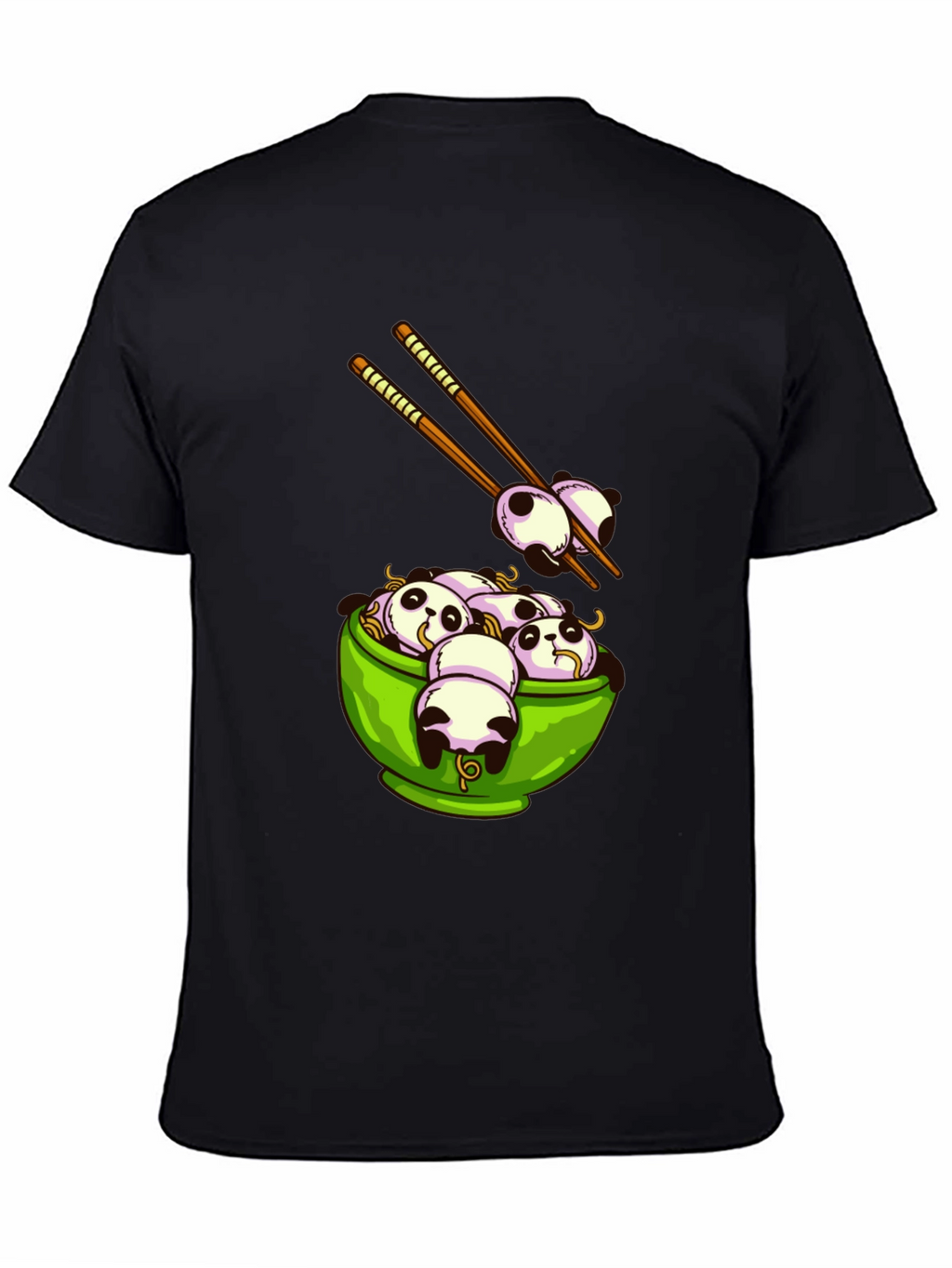 Panda Ramen Graphic T-Shirt