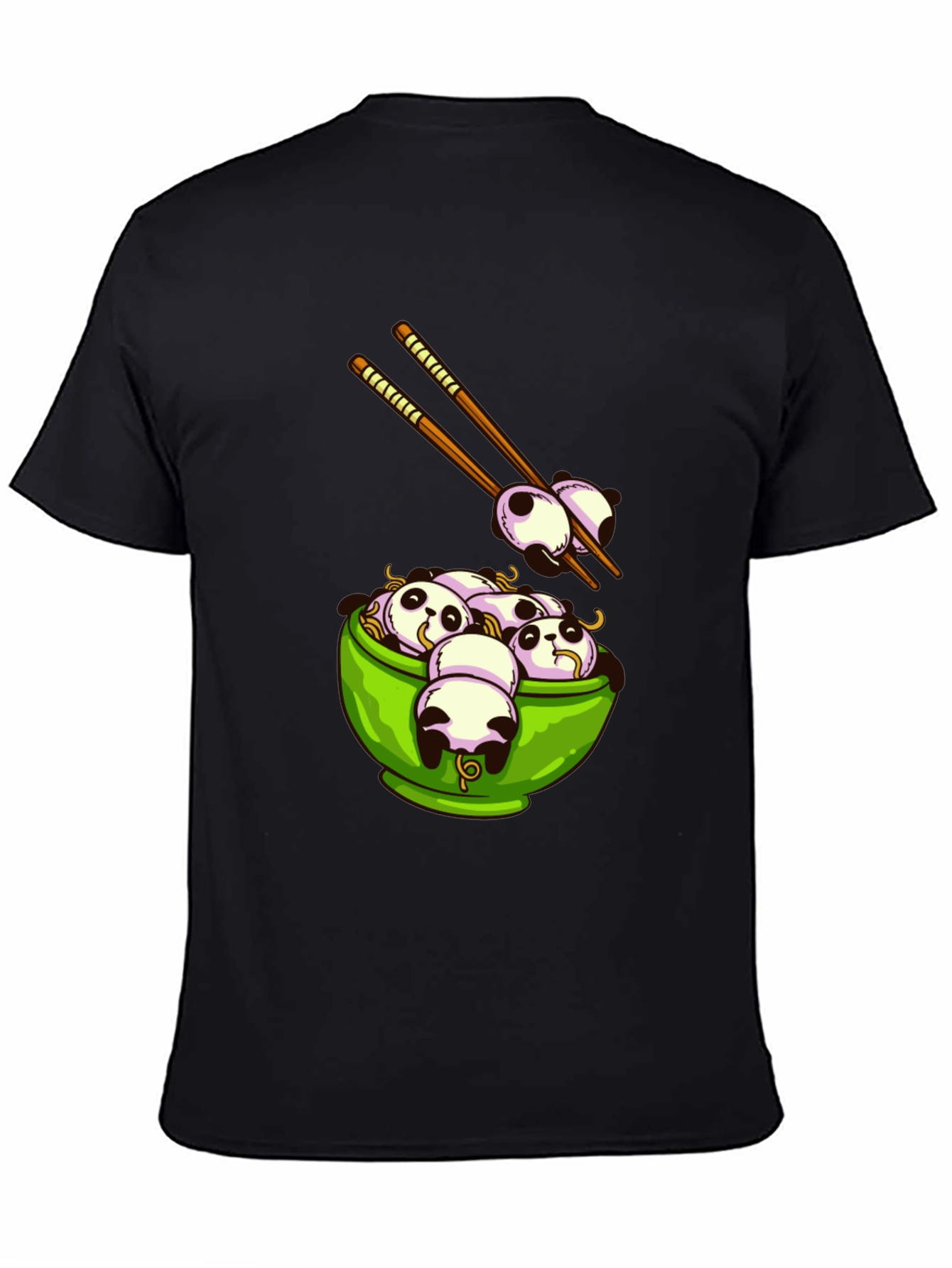 Panda Ramen Graphic T-Shirt