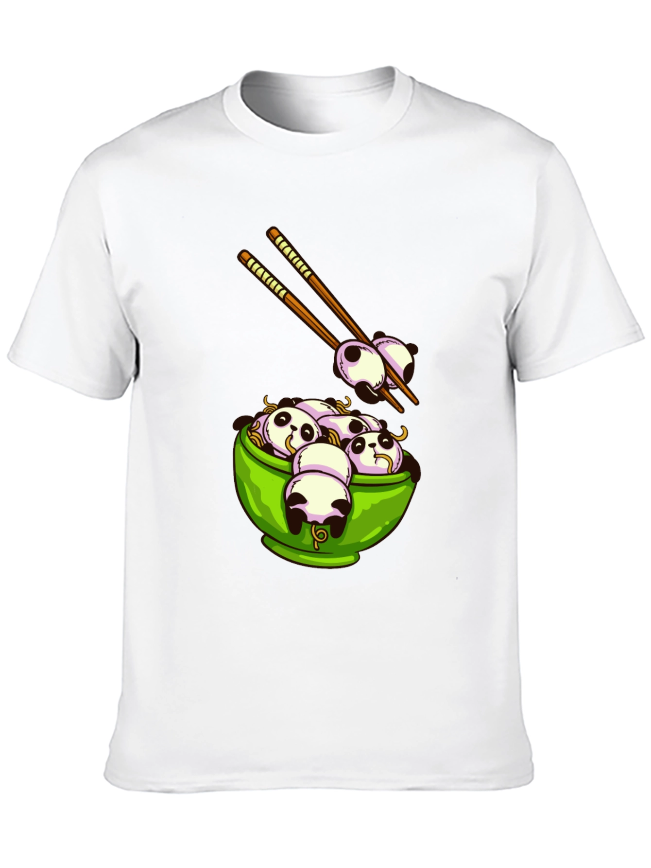 Panda Ramen Graphic T-Shirt